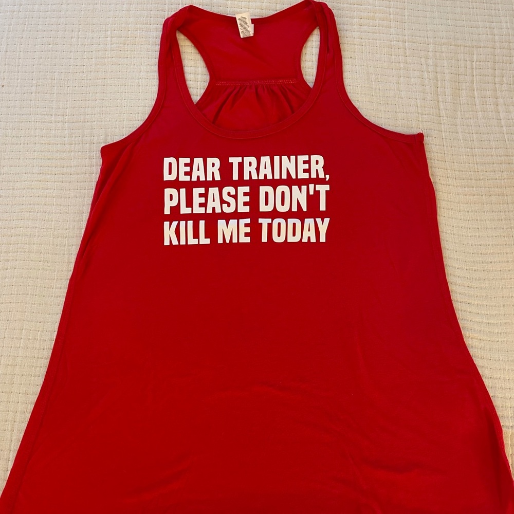 CVG flowy tank, medium, red